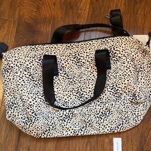 Stylish Black and White Women's Tote Bag